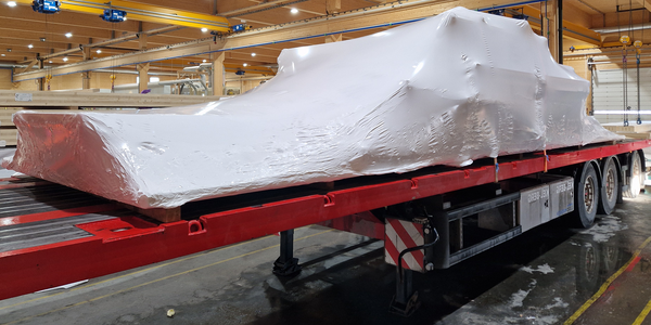 Krympeplast på åpen lastebil – bedre enn presenning ved transport