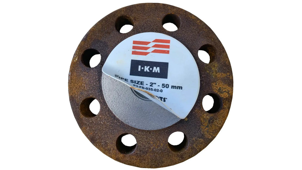 flangeDOTS® +VCI – Teknisk flensebeskyttelse for sandblåsing, maling og preservering