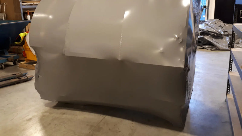 Tildekking med VCI krympeplast