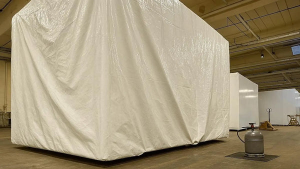 Krympeplast Prefab – Skreddersydde trekk for rask, trygg og profesjonell innpakking