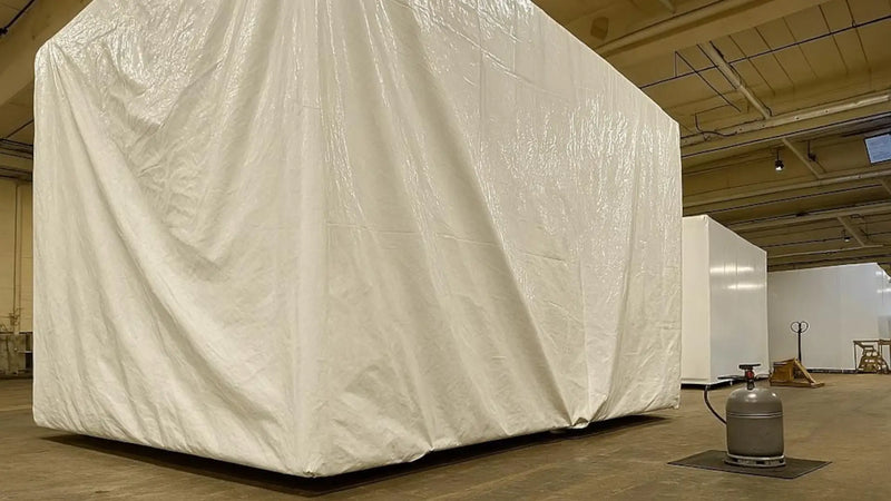 Krympeplast Prefab – Skreddersydde trekk for rask, trygg og profesjonell innpakking